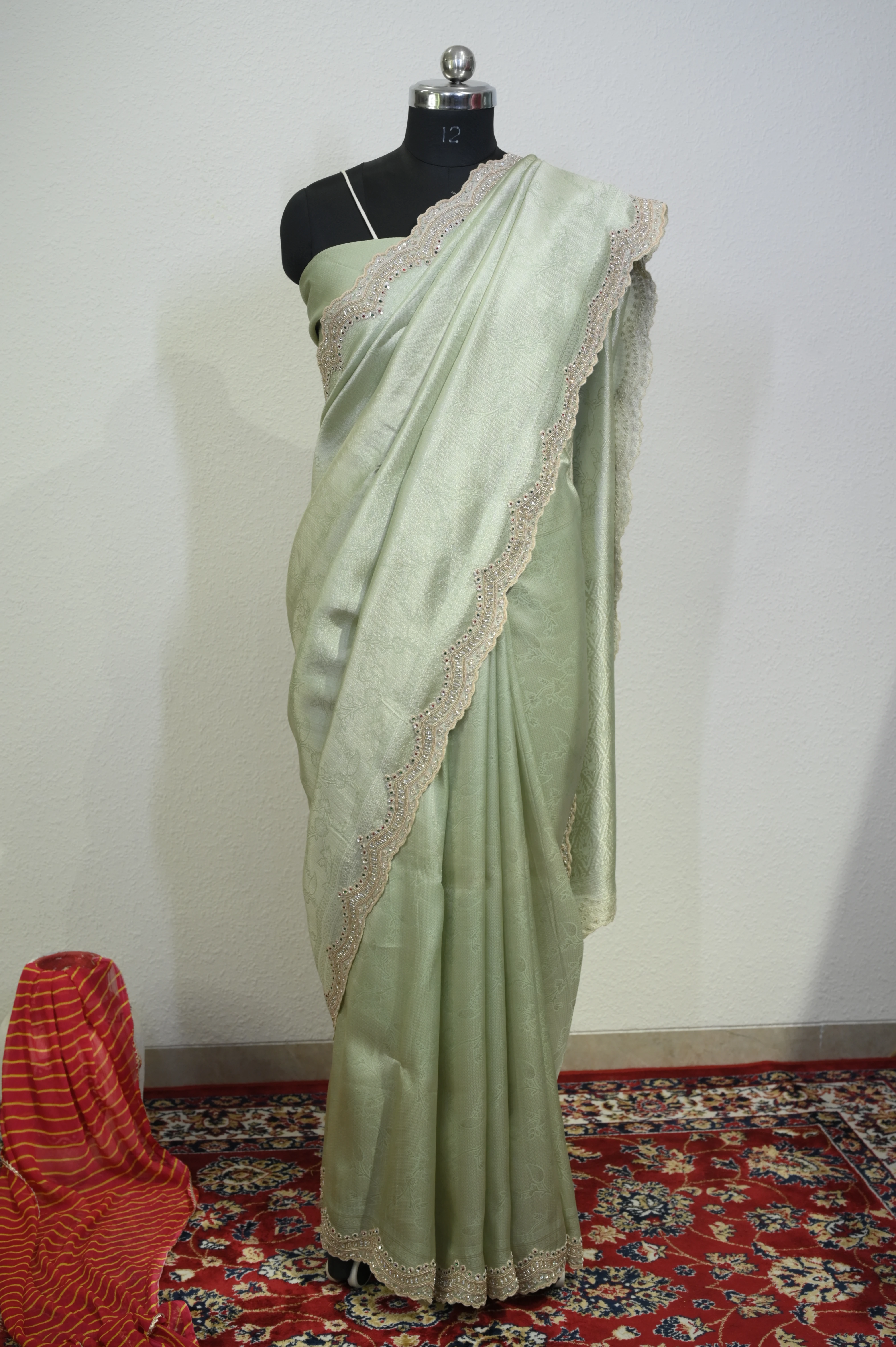 Banarsi Embroidered Saree
